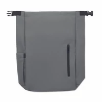Kép 9/11 - UNITON 15 col rolltop laptop hátizsák, kőszürke