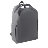 Kép 1/11 - UNITON 15 col rolltop laptop hátizsák, kőszürke