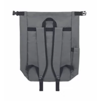 Kép 10/11 - UNITON 15 col rolltop laptop hátizsák, kőszürke