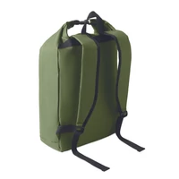 Kép 2/13 - UNITON 15 col rolltop laptop hátizsák, katona zöld