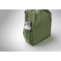 Kép 11/13 - UNITON 15 col rolltop laptop hátizsák, katona zöld