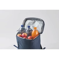 Kép 12/15 - MAFRIO Hűtőtáska hátizsák 600D RPET, kék