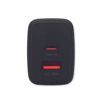Kép 3/7 - EXTEN EU 2 pólusú fali adapter/töltő, fekete