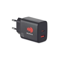 Kép 5/7 - EXTEN EU 2 pólusú fali adapter/töltő, fekete