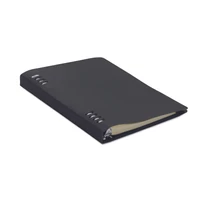 Kép 1/6 - SPIRABLE A5 utántölthető PU notesz, fekete