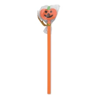 Kép 2/5 - WEENPEN Halloween ceruza radírral, narancssárga