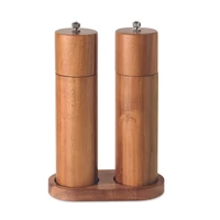 Kép 2/6 - TUCCO SET Akáciafa só- és borsőrlő, fa