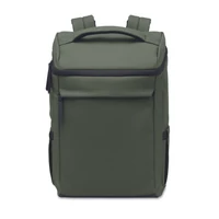 Kép 6/7 - BOULDER 15 colos PU laptop hátizsák, sötétzöld