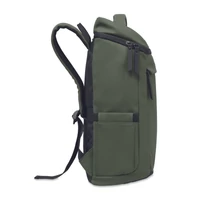 Kép 7/7 - BOULDER 15 colos PU laptop hátizsák, sötétzöld