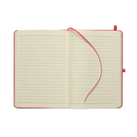 Kép 5/5 - ARCOLOOP A5 újrahasznosított PU notesz, piros
