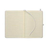 Kép 5/6 - ARCOLOOP A5 újrahasznosított PU notesz, fehér