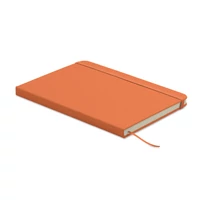 Kép 1/6 - ARCOLOOP A5 újrahasznosított PU notesz, narancssárga