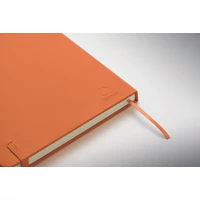 Kép 4/6 - ARCOLOOP A5 újrahasznosított PU notesz, narancssárga