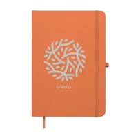 Kép 6/6 - ARCOLOOP A5 újrahasznosított PU notesz, narancssárga