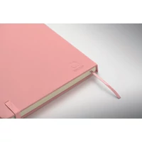 Kép 4/6 - ARCOLOOP A5 újrahasznosított PU notesz, babarózsaszín