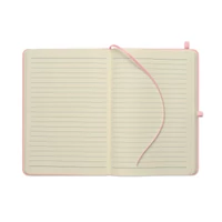 Kép 5/6 - ARCOLOOP A5 újrahasznosított PU notesz, babarózsaszín