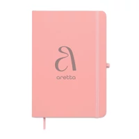 Kép 6/6 - ARCOLOOP A5 újrahasznosított PU notesz, babarózsaszín