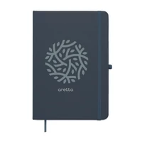 Kép 6/6 - ARCOLOOP A5 újrahasznosított PU notesz, francia tengerészkék