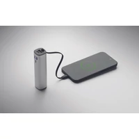 Kép 4/6 - POWERTUBE Powerbank 5000 mAh PD 20W, matt ezüst