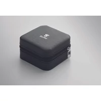 Kép 5/5 - JULBOX PU utazó ékszertartó, fekete