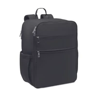 Kép 1/5 - SALEM Kabinméretű nylon hátizsák 20l, fekete