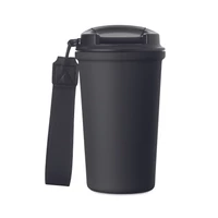Kép 3/5 - NAKANO Újrahaszn. acél pohár 400ml, fekete