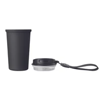 Kép 4/5 - NAKANO Újrahaszn. acél pohár 400ml, fekete