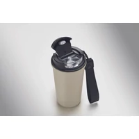 Kép 2/5 - NAKANO Újrahaszn. acél pohár 400ml, bézs