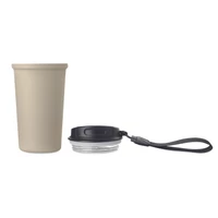 Kép 4/5 - NAKANO Újrahaszn. acél pohár 400ml, bézs