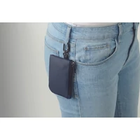 Kép 3/5 - GUARDO PU kulcs-/pénztárca karabiner, francia tengerészkék