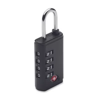 Kép 2/5 - LOCK TSA 4 számjegyű számzár, fekete
