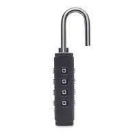 Kép 5/5 - LOCK TSA 4 számjegyű számzár, fekete