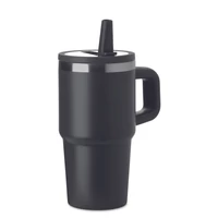 Kép 1/6 - ALAND Duplafalú pohár 500 ml, fekete