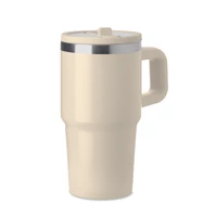 Kép 2/7 - ALAND Duplafalú pohár 500 ml, bézs