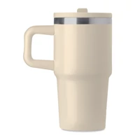 Kép 6/7 - ALAND Duplafalú pohár 500 ml, bézs
