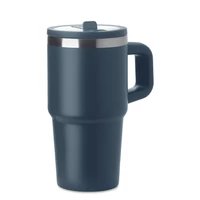 Kép 2/6 - ALAND Duplafalú pohár 500 ml, francia tengerészkék