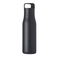 Kép 4/6 - EMPIRE Duplafalú palack 500 ml, fekete
