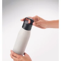 Kép 2/6 - EMPIRE Duplafalú palack 500 ml, fehér