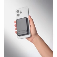 Kép 4/7 - ATLAS Mágnes powerbank szett 5000mAh, fekete