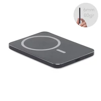 Kép 1/8 - SLIMVOLT Vékony mágneses powerbank 20W, fekete