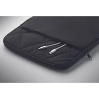 Kép 4/10 - KLYRO Nylon laptop tok 15 colos, fekete