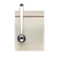 Kép 6/7 - SPOONCOOP Adagoló kanál tasakzáróval, ezüst