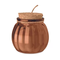 Kép 2/5 - PUMKIN Vaníliás növényi viaszgyertya, barna