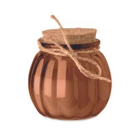 Kép 1/5 - PUMKIN Vaníliás növényi viaszgyertya, barna