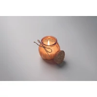 Kép 3/7 - PUMKIN Vaníliás növényi viaszgyertya, narancssárga