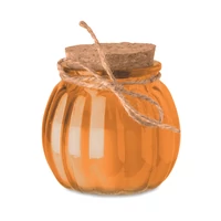 Kép 1/7 - PUMKIN Vaníliás növényi viaszgyertya, narancssárga