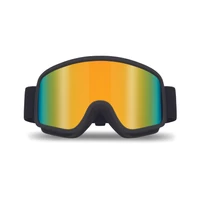 Kép 2/8 - NISEKO Síszemüveg UV400, narancssárga