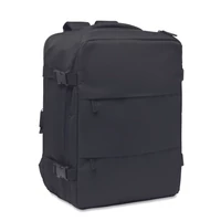Kép 1/6 - ASPEN Bővíthető kabinm. hátizsák 20l, fekete