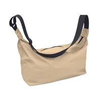 Kép 1/5 - SLING Nylon keresztpántos táska, khaki