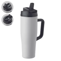 Kép 1/5 - ATLANTA Duplafalú pohár 900 ml, fehér